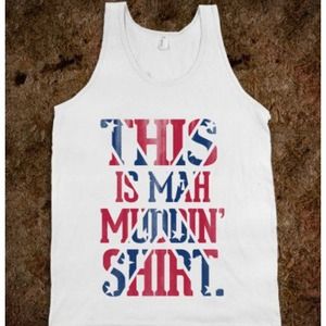 "Muddin shirt" tanktop