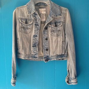 Cropped Jean Jacket