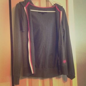 FOX grey zip-up jacket