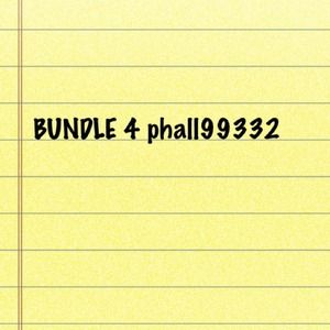 Bundle for phall99332