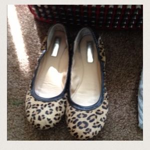 Halogen leopard flats from Nordstrom