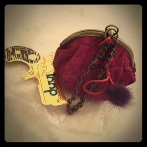 💜 Loop NYC Pink Mini Clutch "Kirsten Jo"