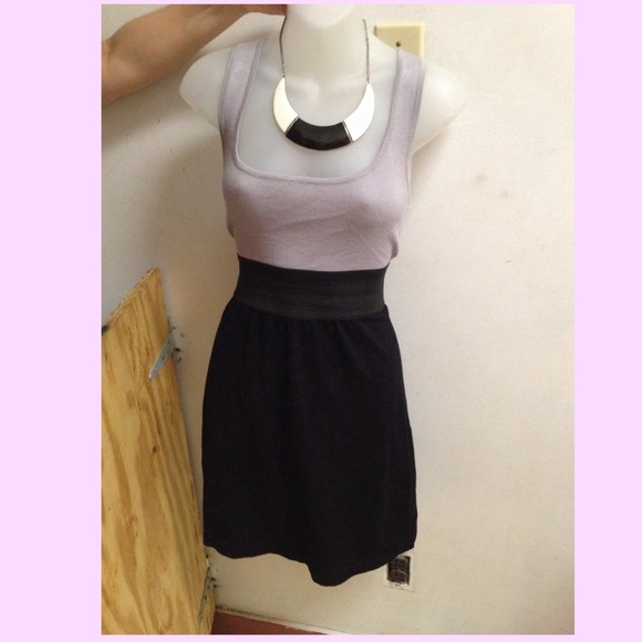 dress black and gray Large