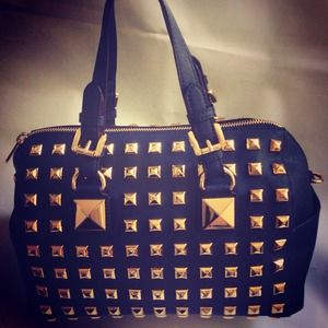 Michael Kors Grayson Chain Pyramid Stud Medium