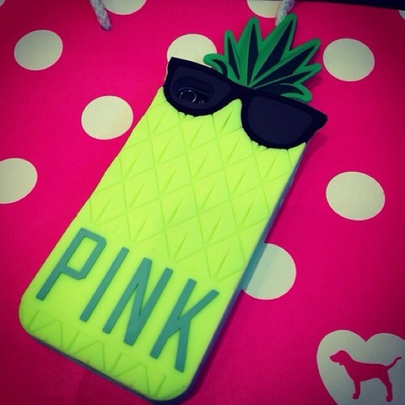 PINK pineapple vs iphone 5 case - Picture 2 of 2