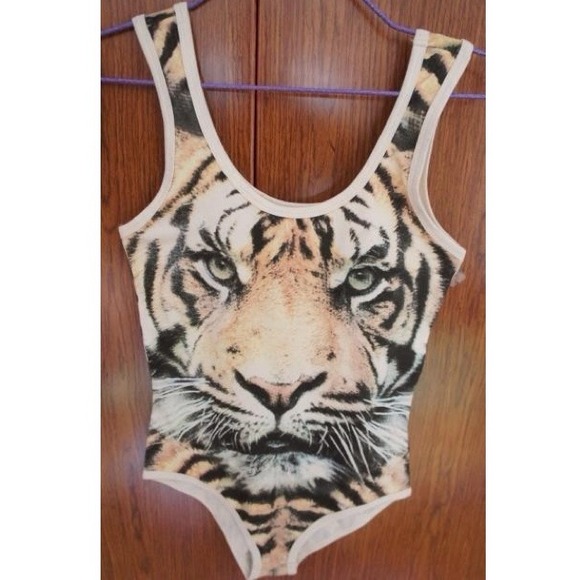 ❌SOLD❌Tiger Bodysuit
