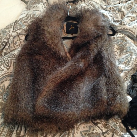 Jack by BB Dakota Fur Vest