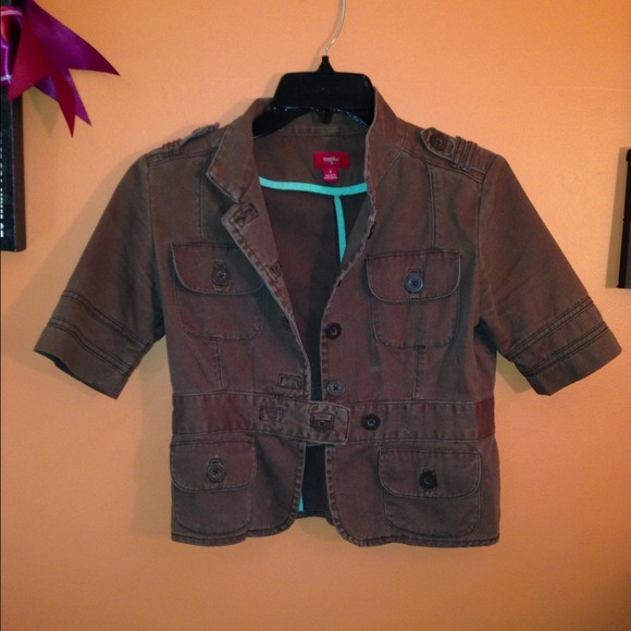 Brown half jacket - Picture 3 of 4