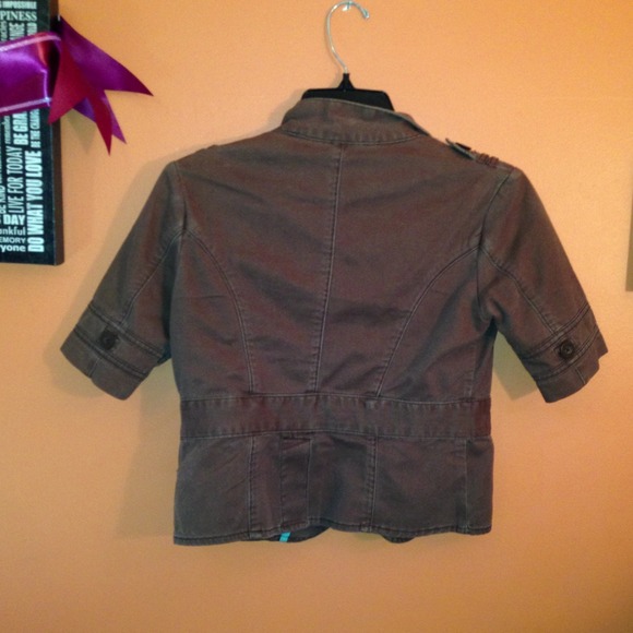 Brown half jacket - Picture 4 of 4