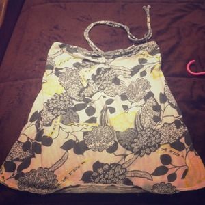 Strapless top from Pacsun