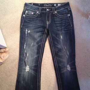 Never Worn Miss Me Jeans Size 29 Boot Cut