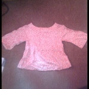 Beautiful pink floral shirt