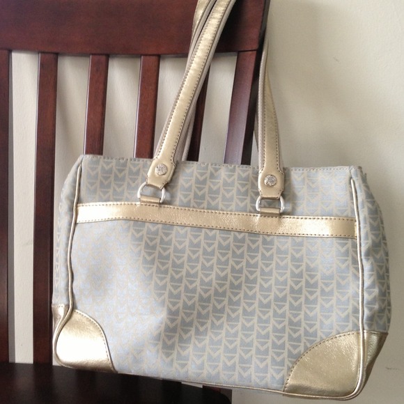 Michael Kors Large Logo Fabric tote