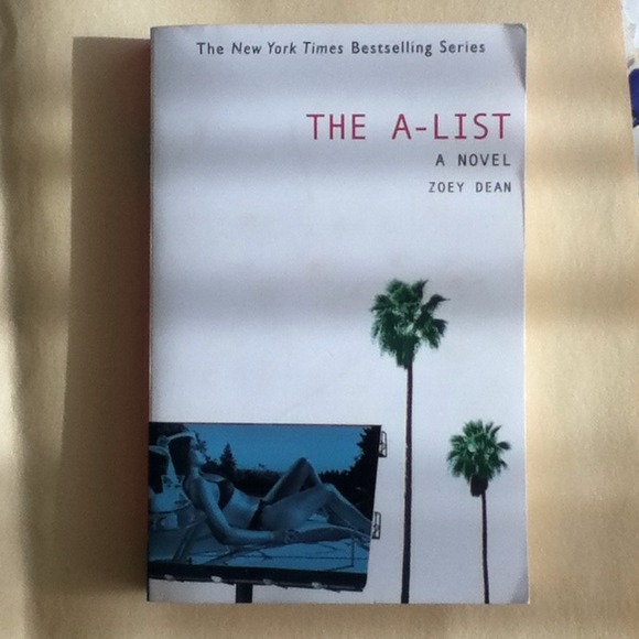 THE A LIST a novel by zoey dean