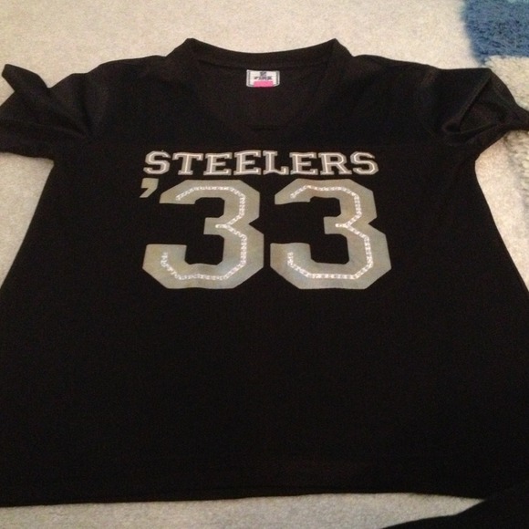 VSPINK Steelers Mesh Jersey