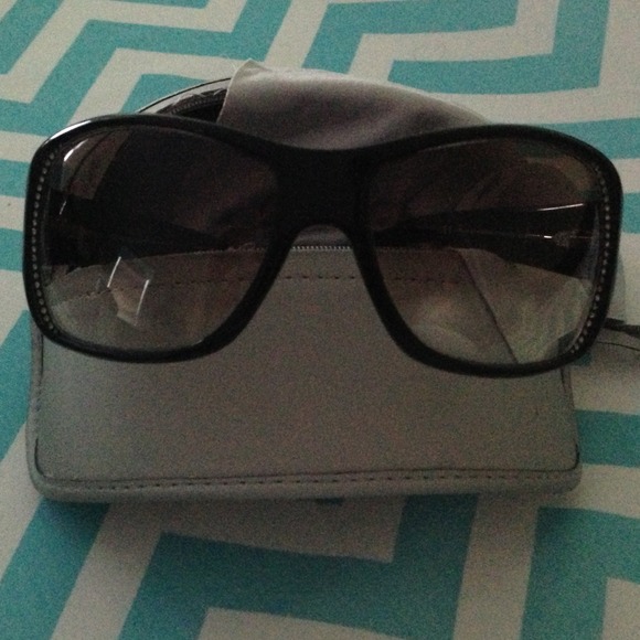 Authentic Dior rhinestone sunglasses