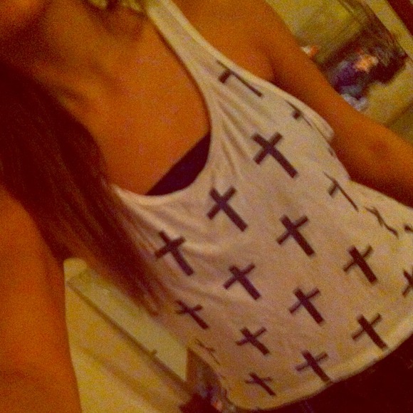 Forever 21 Cross Shirt
