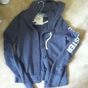 Hollister grey hoodie