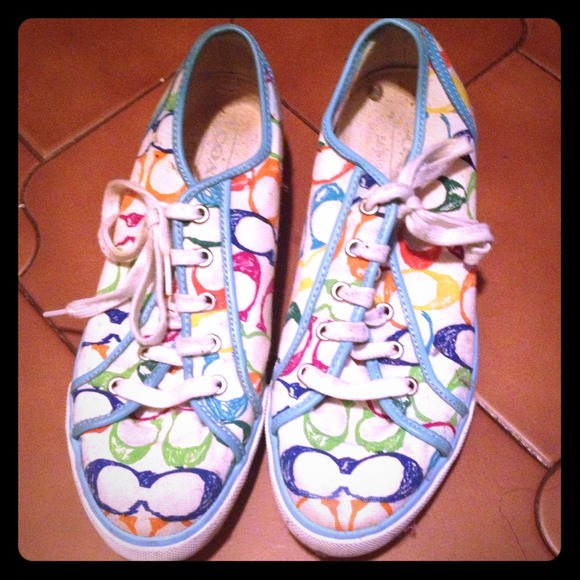 Coach Multi Colored sneakers