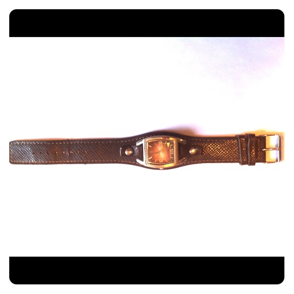 Brown Wrist Watch