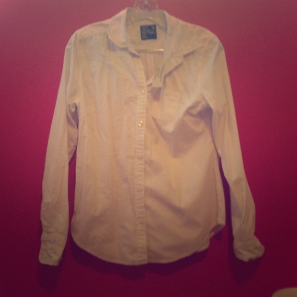 White American Eagle "Favorite Fit" Oxford - Picture 1 of 3