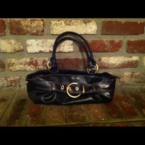Black buckle purse
