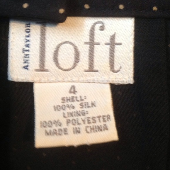 BUNDLED! Silk polka dot skirt - Picture 3 of 4