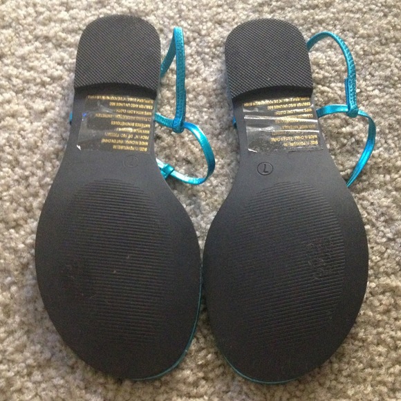 👡Teal Sandals!👡 - Picture 3 of 4