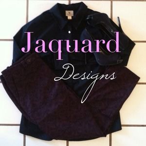 NWOT Baroque oxblood skinnies!