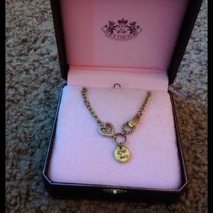 Juicy Couture 'love Luck' Charm Necklace