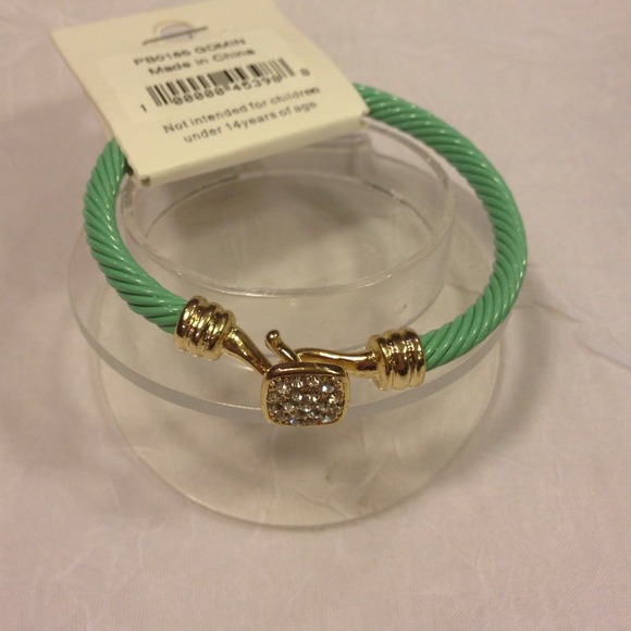 Jewelry - 🚫SOLD🚫 mint cable bangle