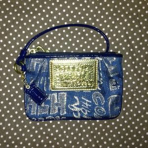 Small Coach Wristlet