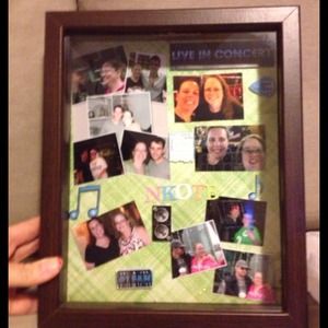 Personalized memory boxes for tickets or whatever