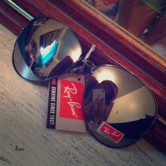 *REDUCED* Reflective Ray-Ban Aviators