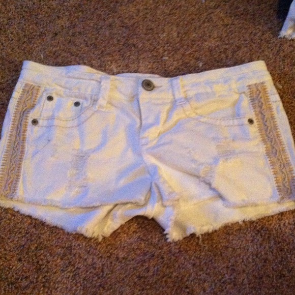 Adorable White Shorts.