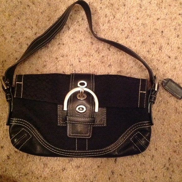 Coach Handbags - Authentic Black Coach Purse
