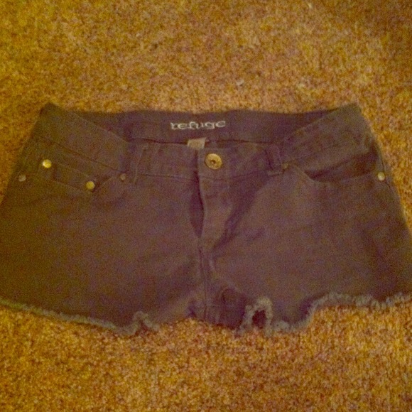 Charlotte Russe Green Shorts.