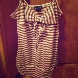 Striped Bow Tank