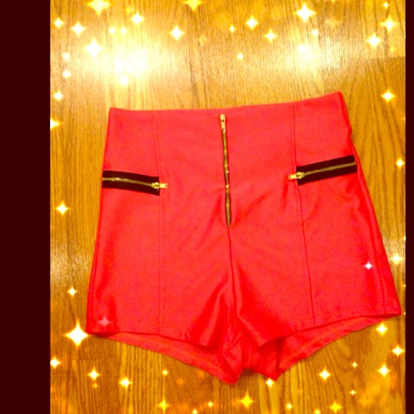 🌟High Waisted Knock Out  Fuchsia Shorts🌟