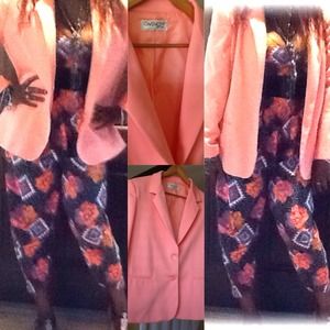 Cute & Coral 🌼 Givenchy Sport Blazer!!
