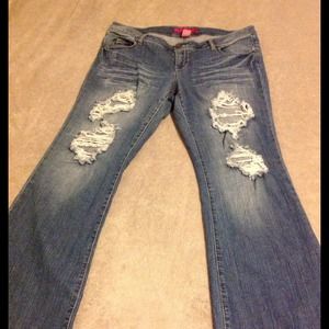 👖Rip leg Jeans👖