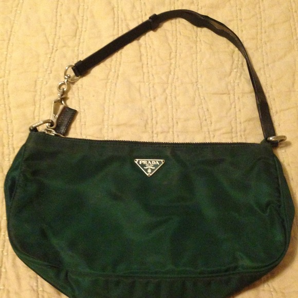 Hunter Green Prada Bag