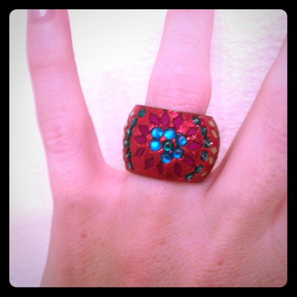 "HOLD" Bollywood ring!! Got it in Dubai (UAE)