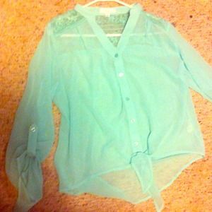 Edge long sleeve shirt