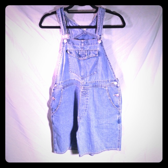 Denim romper
