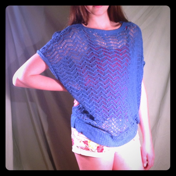 Periwinkle blue Tunic Sweater