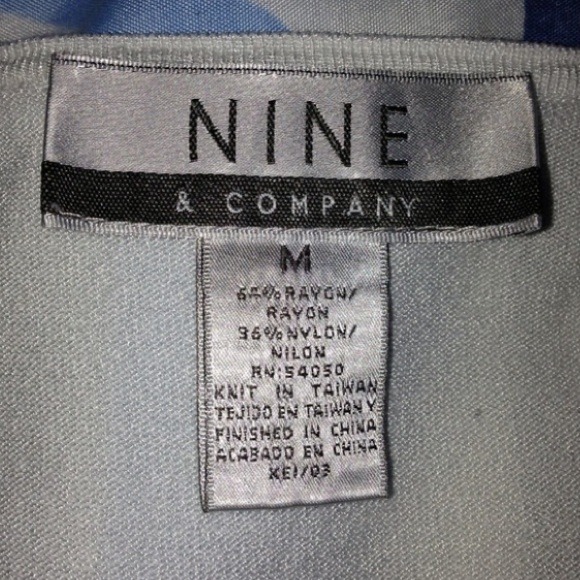 Nine and Company stripe blouse - Picture 3 of 3