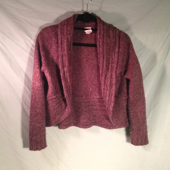 Fuzzy brown sweater