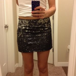Sequin skirt
