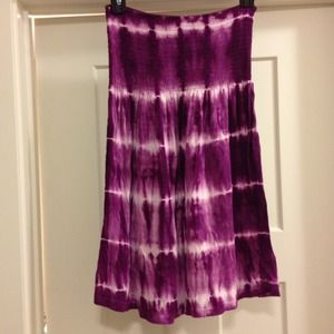 Tie dye dress